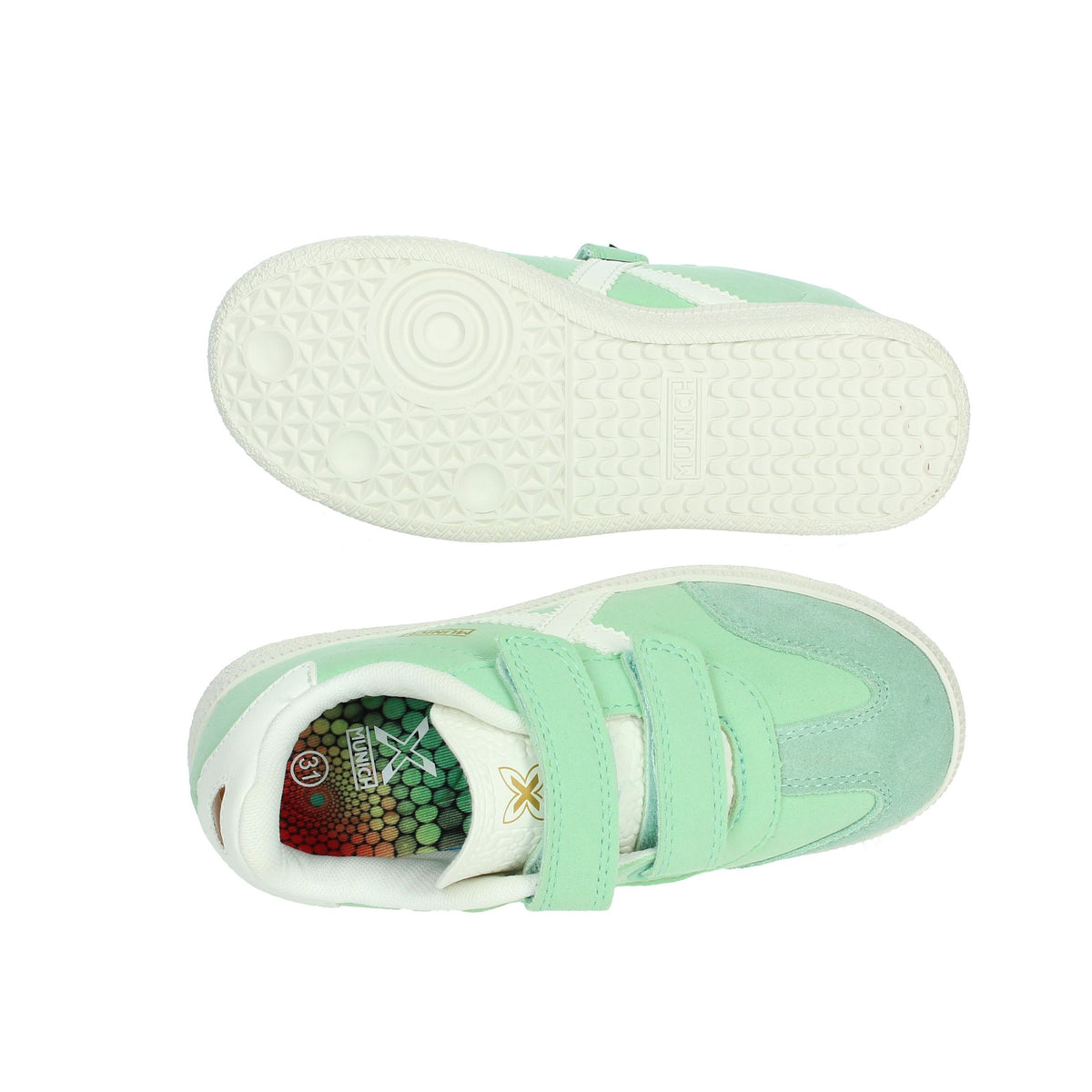 MUNICH Bambine e ragazze Sneakers bassa 8032006 Verde Acqua