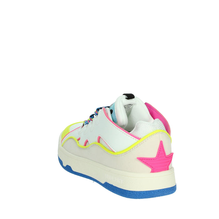 Shop Art Donna Sneakers bassa SASS240737 Bianco/Giallo