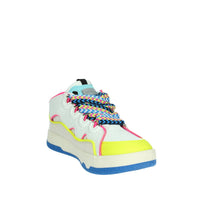 Shop Art Donna Sneakers bassa SASS240737 Bianco/Giallo