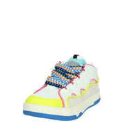 Shop Art Donna Sneakers bassa SASS240737 Bianco/Giallo