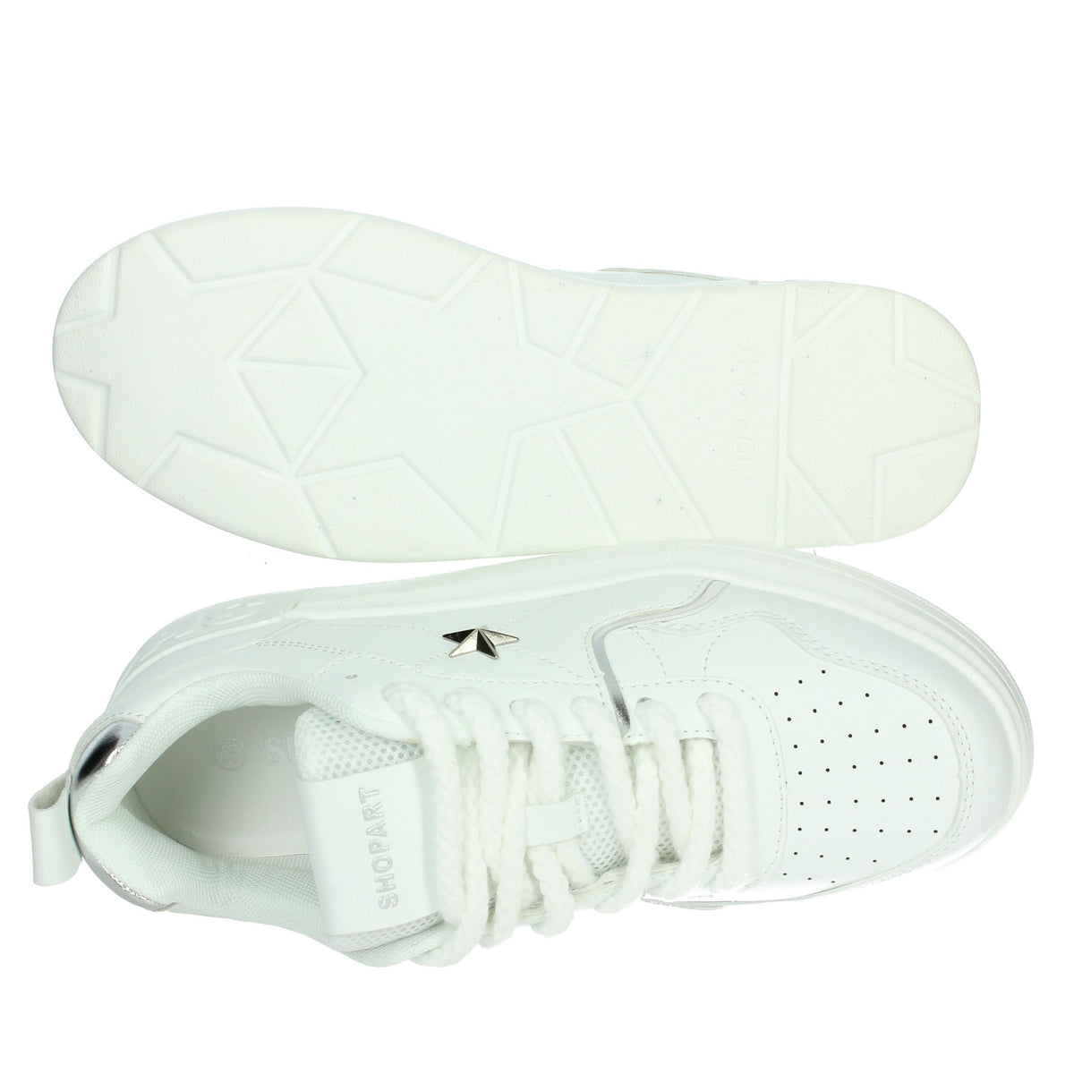 Shop Art Donna Sneakers bassa SASS240718 Bianco