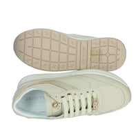 JANET & JANET Donna Sneakers bassa J-020 Beige/Oro