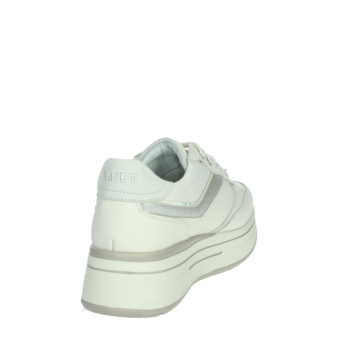 JANET & JANET Donna Sneakers bassa J-020 Bianco