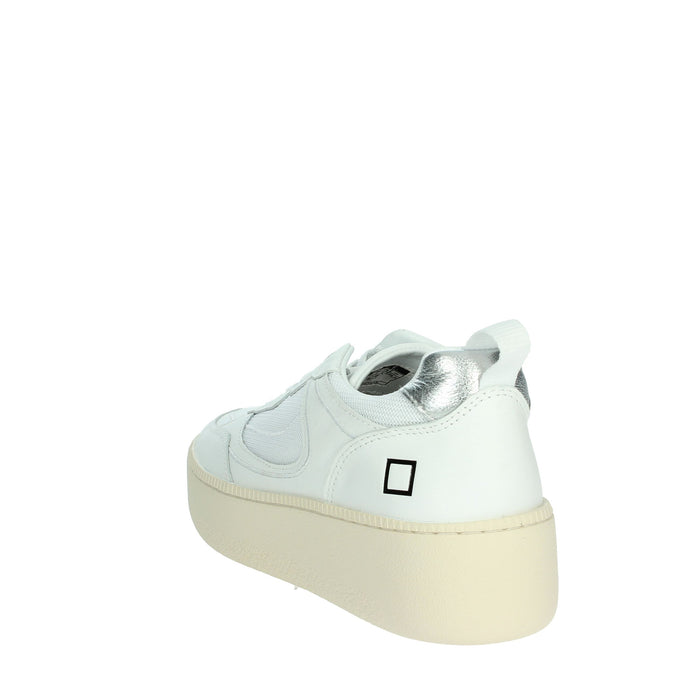 D.A.T.E. Donna Sneakers bassa W401-SE-DR-WS Bianco