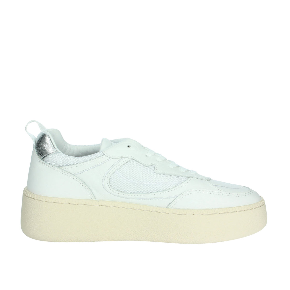 D.A.T.E. Donna Sneakers bassa W401-SE-DR-WS Bianco