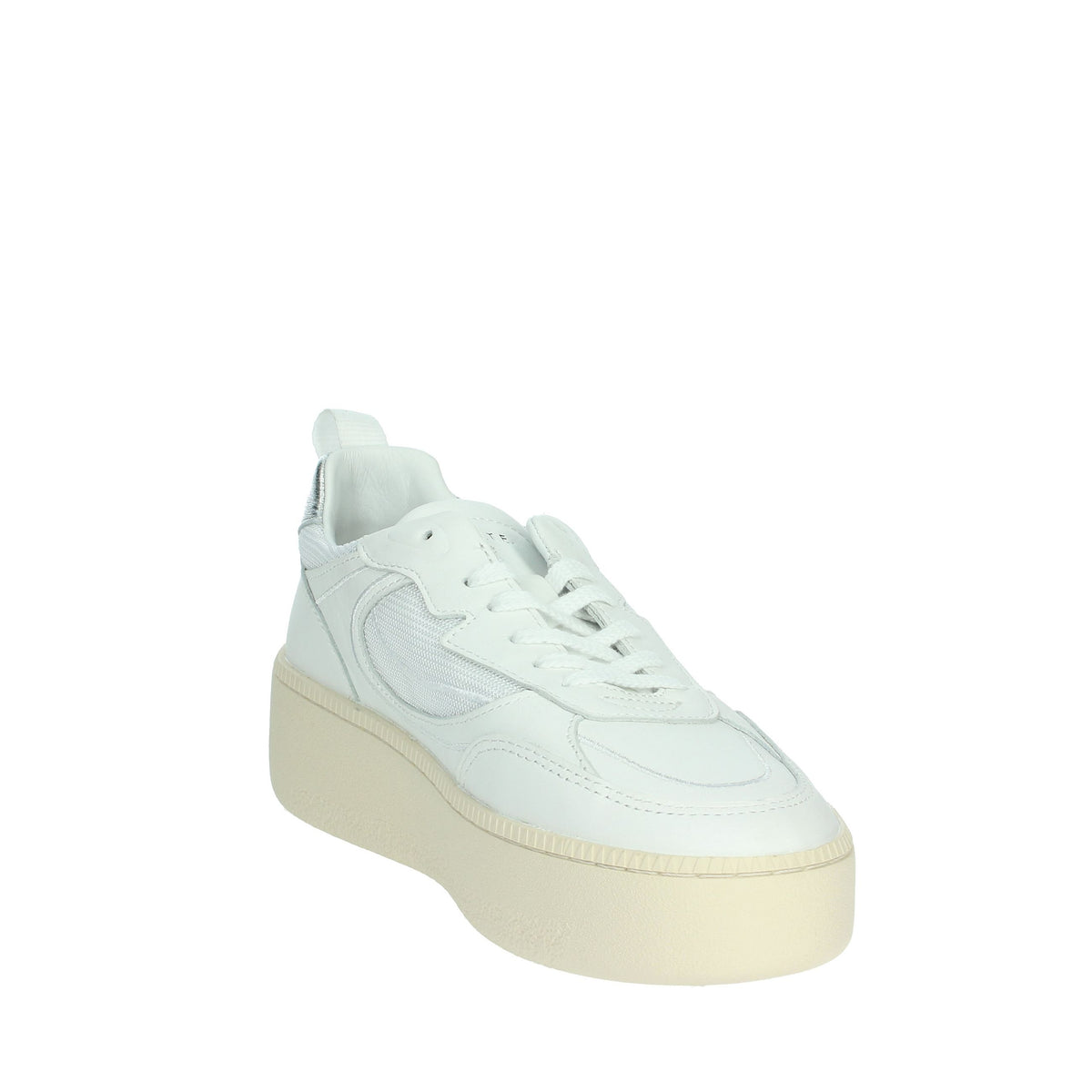 D.A.T.E. Donna Sneakers bassa W401-SE-DR-WS Bianco