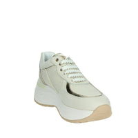JANET & JANET Donna Sneakers bassa J-060 Beige/Oro