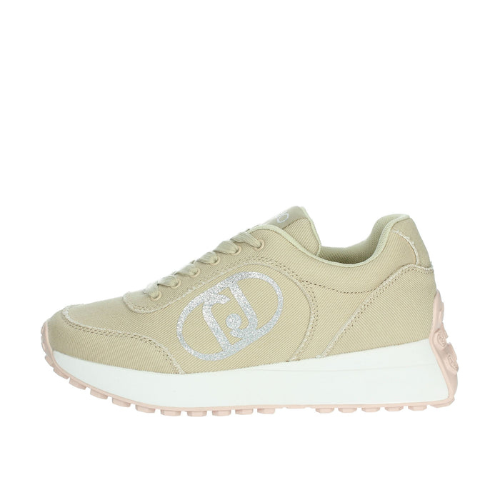 LIU-JO Donna Sneakers bassa LOLO 18 Beige