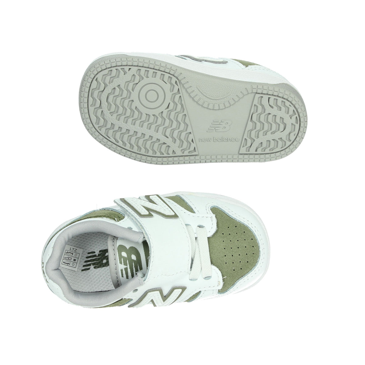 NEW BALANCE Bambini e ragazzi Sneakers bassa NWB480VO Bianco/Verdone