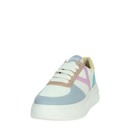 KEYS Donna Sneakers bassa K-10525 Bianco/Celeste