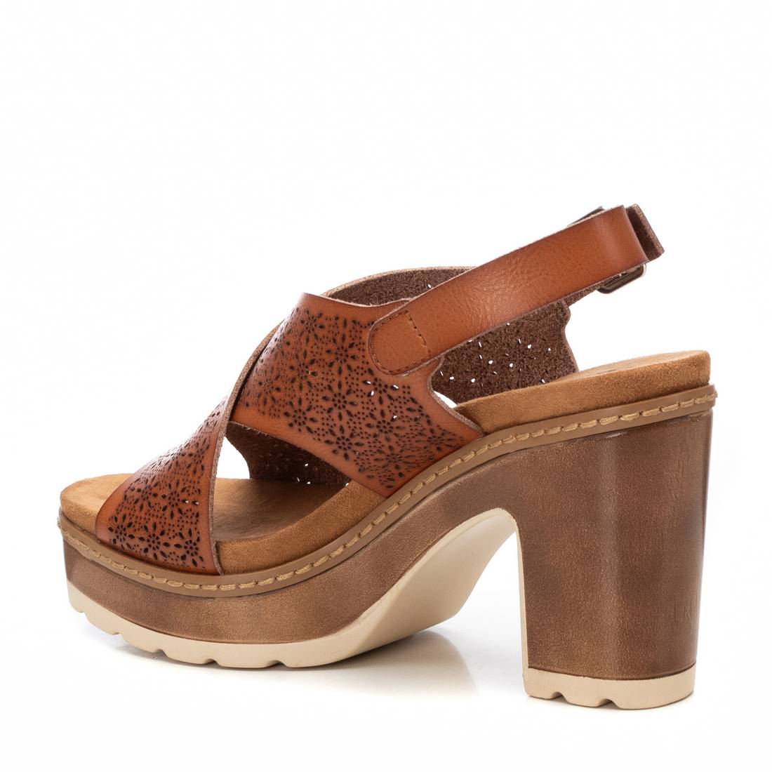 REFRESH Donna Sandali con tacco 172780 Cuoio