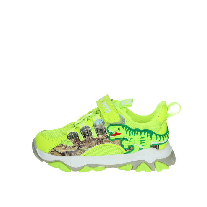 Bull Boys Bambini e ragazzi Sneakers bassa DNAR5010 Giallo Fluo