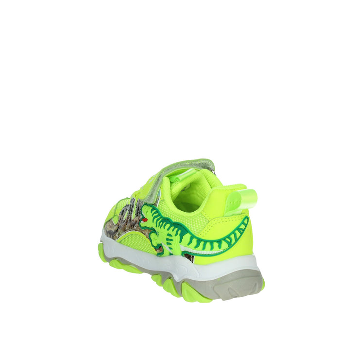 Bull Boys Bambini e ragazzi Sneakers bassa DNAR5010 Giallo Fluo