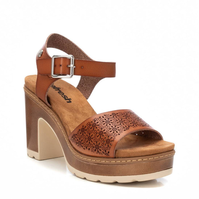 REFRESH Donna Sandali con tacco 172781 Cuoio