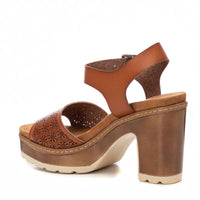 REFRESH Donna Sandali con tacco 172781 Cuoio