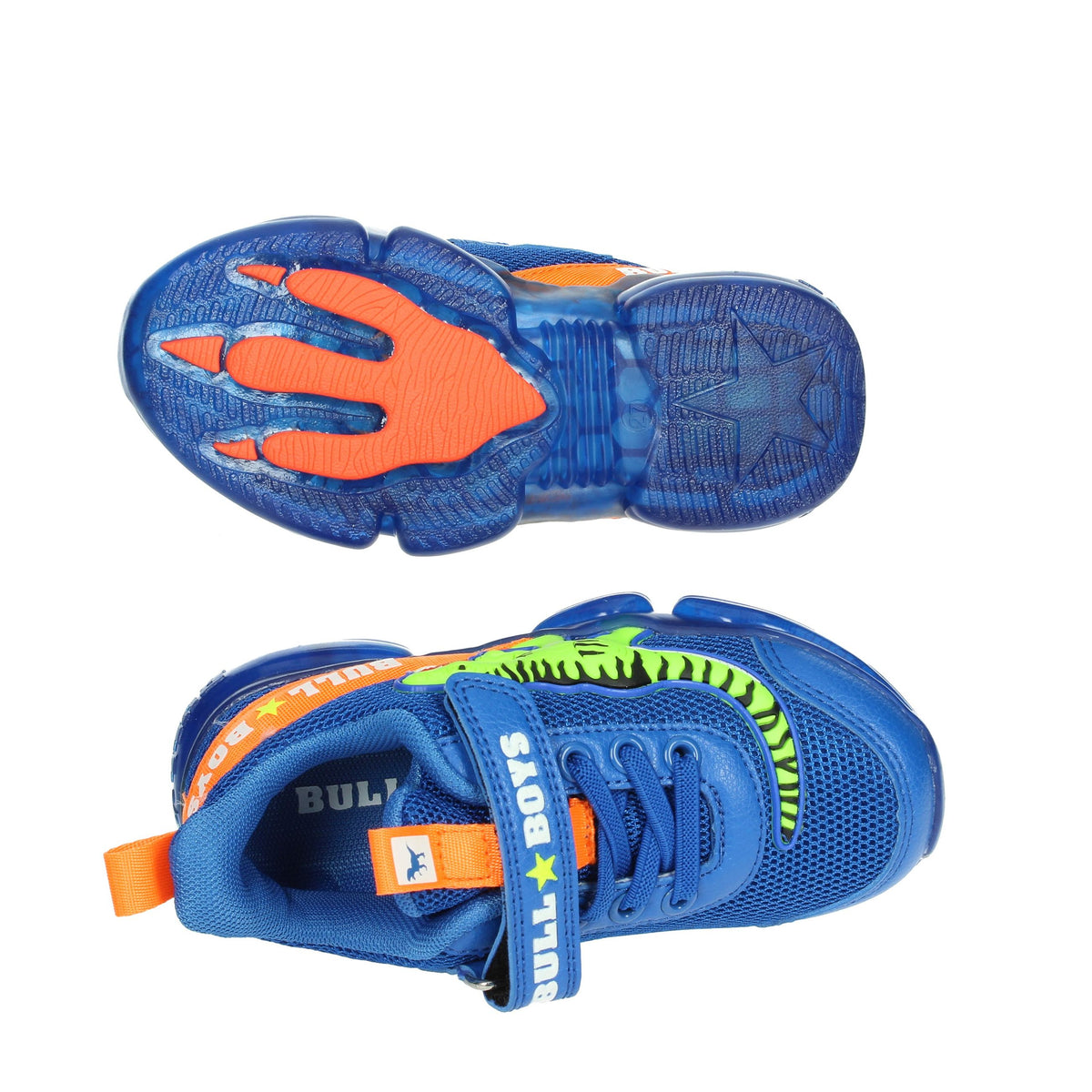 Bull Boys Bambini e ragazzi Sneakers bassa DNAL2130 Blu Elettrico
