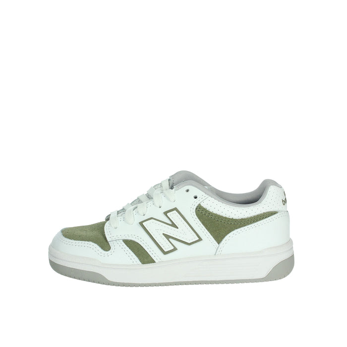 NEW BALANCE Bambini e ragazzi Sneakers bassa PSB480VO Bianco/Verdone