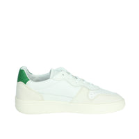 D.A.T.E. Unisex adulto Sneakers bassa J401-C2-BA-WG3 Bianco/Verde