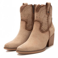 REFRESH Donna Stivaletti tacco 172518 Beige