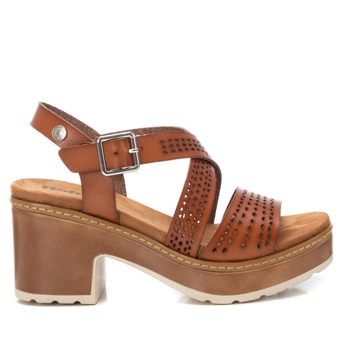 REFRESH Donna Sandali con tacco 172847 Cuoio