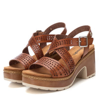 REFRESH Donna Sandali con tacco 172847 Cuoio