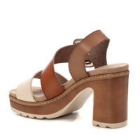 REFRESH Donna Sandali con tacco 172843 Beige/Cuoio