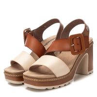 REFRESH Donna Sandali con tacco 172843 Beige/Cuoio