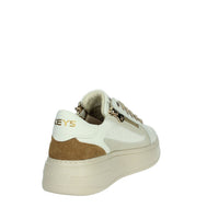 KEYS Donna Sneakers bassa K-10522 Bianco/Beige