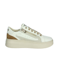 KEYS Donna Sneakers bassa K-10522 Bianco/Beige
