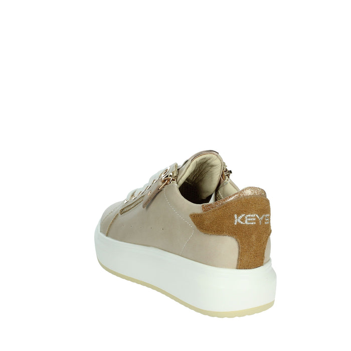 KEYS Donna Sneakers bassa K-10502 Beige