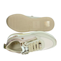 KEYS Donna Sneakers bassa K-10510 Beige/Rosa