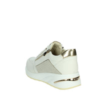 KEYS Donna Sneakers bassa K-10553 Bianco/Oro