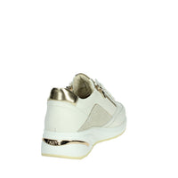 KEYS Donna Sneakers bassa K-10553 Bianco/Oro