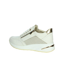 KEYS Donna Sneakers bassa K-10553 Bianco/Oro