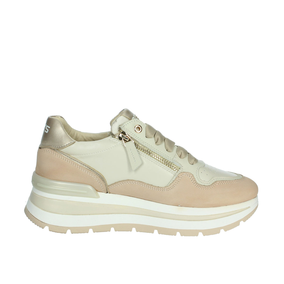 KEYS Donna Sneakers bassa K-10572 Beige/Cipria