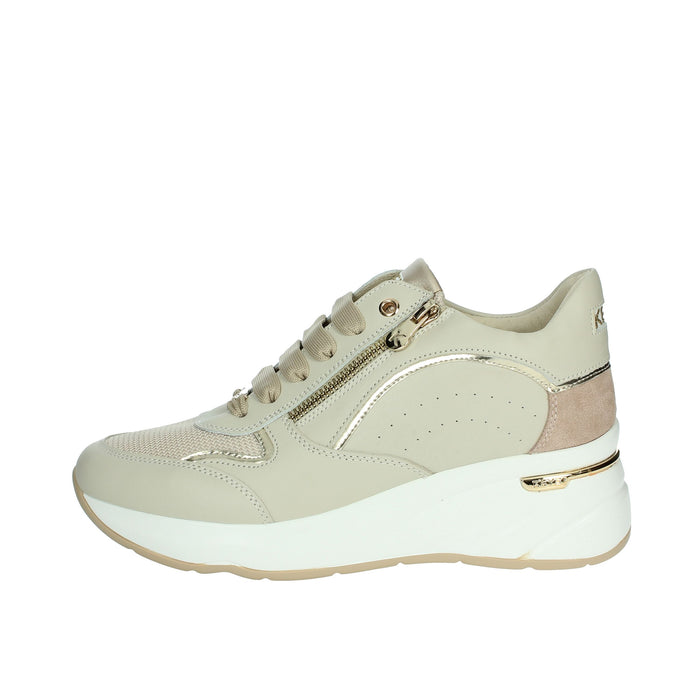 KEYS Donna Sneakers bassa K-10592 Beige