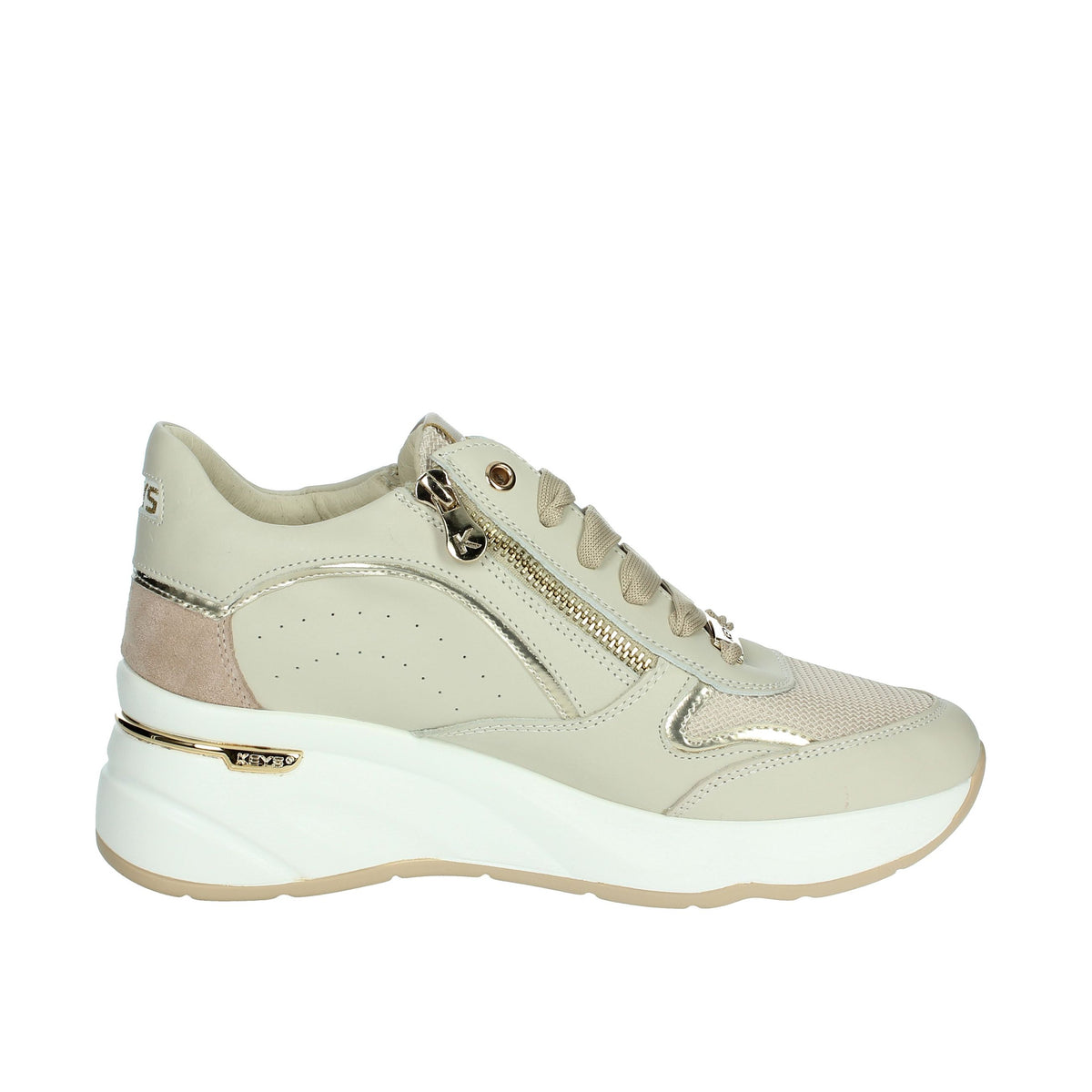 KEYS Donna Sneakers bassa K-10592 Beige