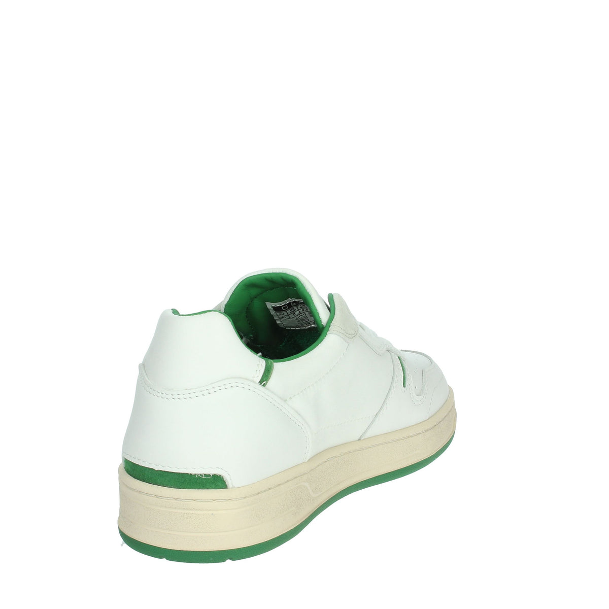 D.A.T.E. Uomo Sneakers bassa M401-C2-NY-WG Bianco/Verde