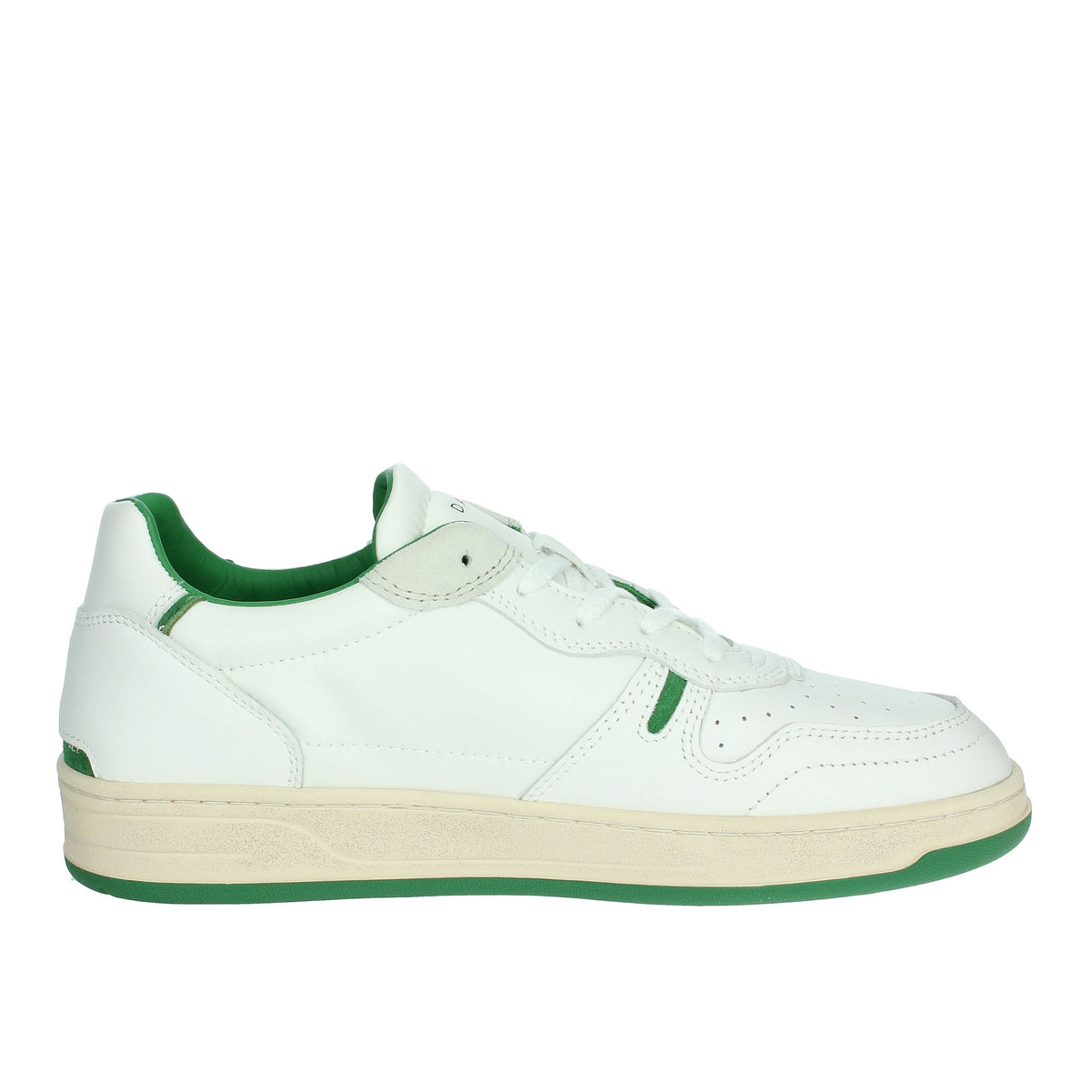 D.A.T.E. Uomo Sneakers bassa M401-C2-NY-WG Bianco/Verde