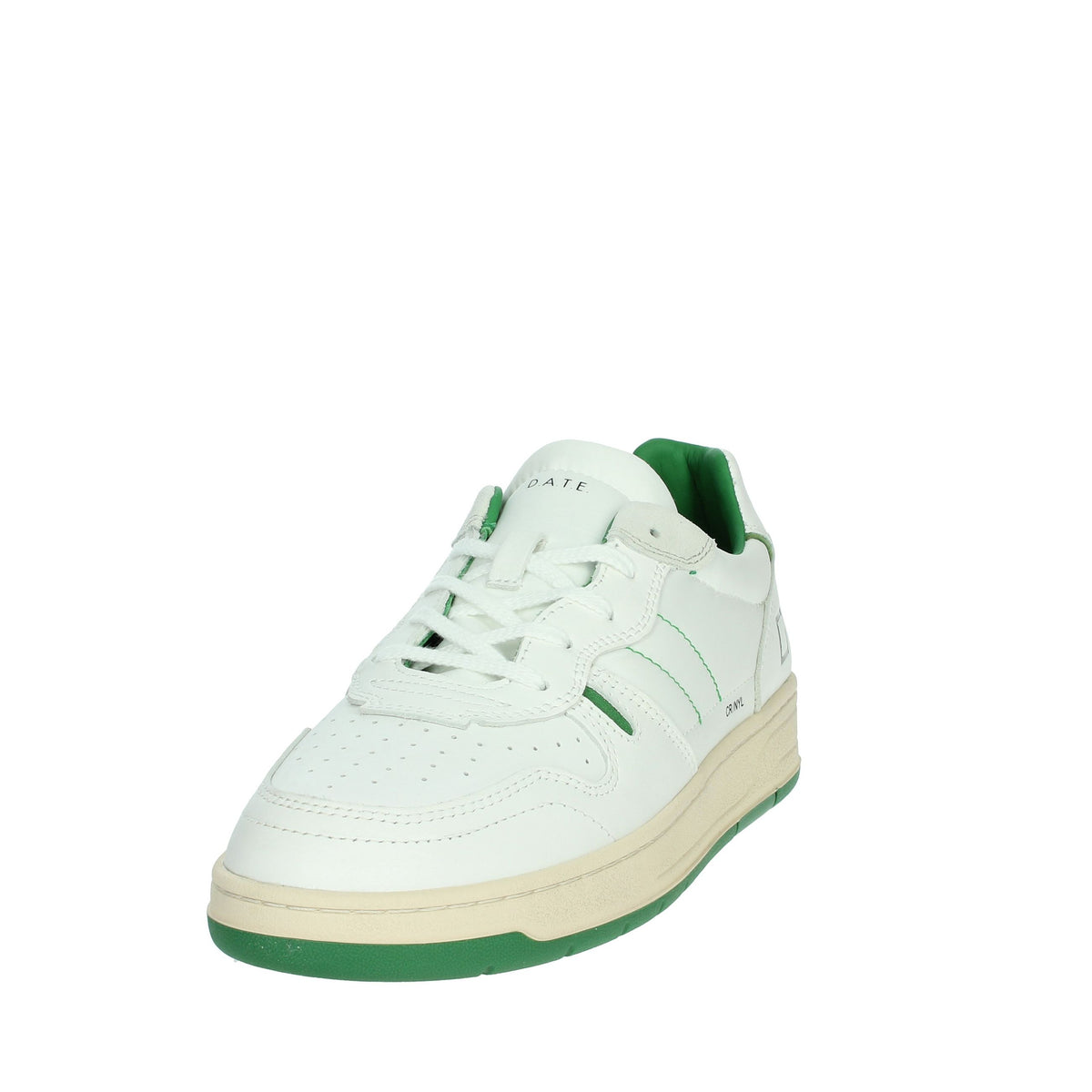 D.A.T.E. Uomo Sneakers bassa M401-C2-NY-WG Bianco/Verde