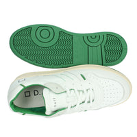 D.A.T.E. Uomo Sneakers bassa M401-C2-NY-WG Bianco/Verde