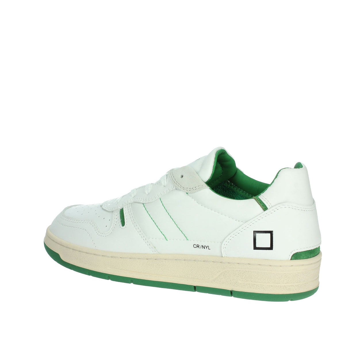 D.A.T.E. Uomo Sneakers bassa M401-C2-NY-WG Bianco/Verde