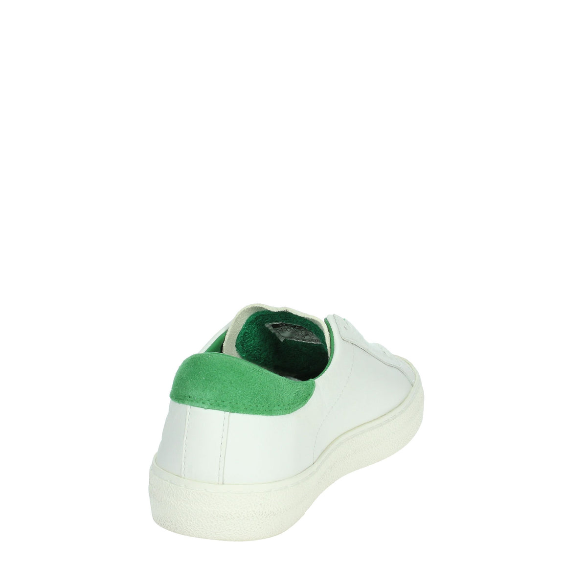 D.A.T.E. Donna Sneakers bassa W401-HL-VD-WG Bianco/Verde