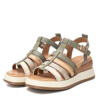 Carmela Donna Sandali con zeppa 161607 Verdone