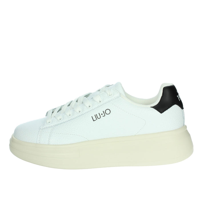 LIU-JO Uomo Sneakers bassa BIG 01 Bianco/Nero