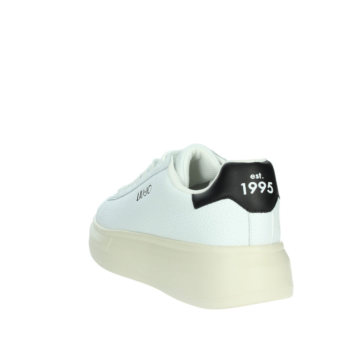 LIU-JO Uomo Sneakers bassa BIG 01 Bianco/Nero