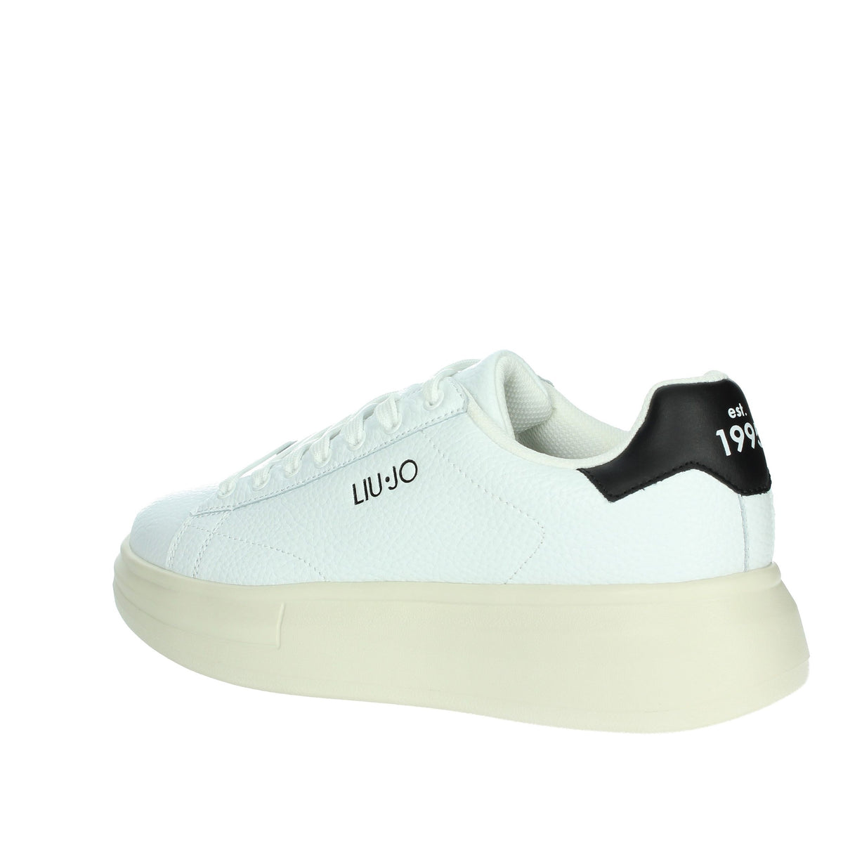 LIU-JO Uomo Sneakers bassa BIG 01 Bianco/Nero