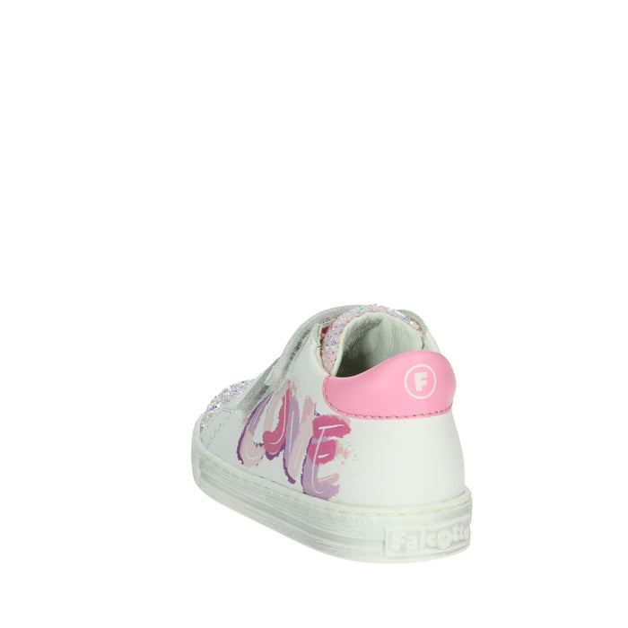 FALCOTTO Bambine e ragazze Sneakers bassa 0012018416.02.1M08 Bianco/Rosa