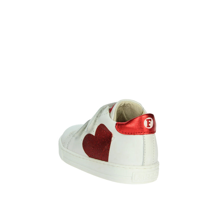 FALCOTTO Bambine e ragazze Sneakers bassa 0012014118.01.1N10 Bianco/Rosso
