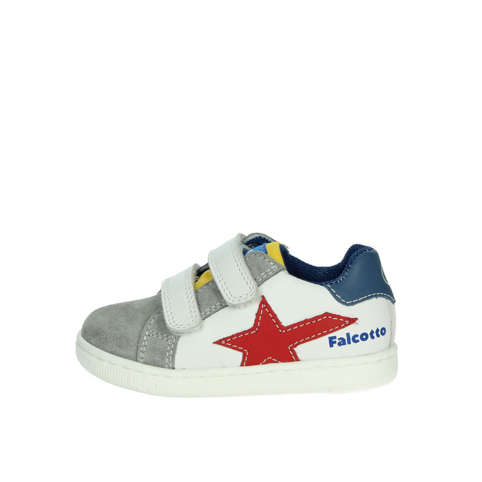 FALCOTTO Bambini e ragazzi Sneakers bassa 0012017751.01.1N06 Bianco/Grigio